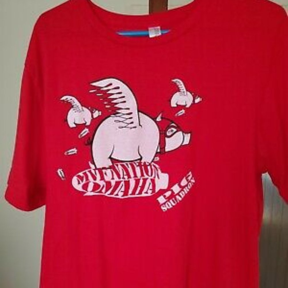 Man vs Food Nation T-shirt xl